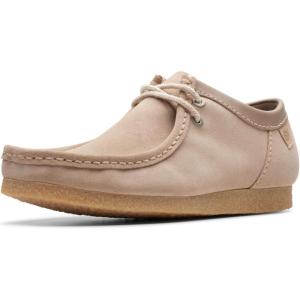imageClarks Mens Shacre Ii Run Shoes MoccasinSand Interest Suede