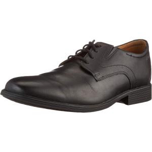 imageClarks Mens Whiddon Plain Oxford FlatBlack