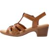imageClarks Womens Emily2 Rose Heeled SandalTan Leathe