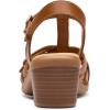 imageClarks Womens Emily2 Rose Heeled SandalTan Leather