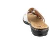imageClarks Womens Leisa Cacti Slide SandalWhite Leather