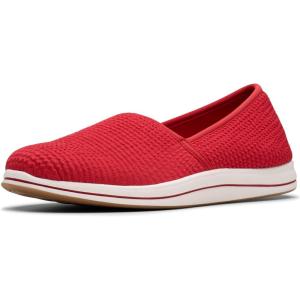 imageClarks Womens Breeze Stretch CloudSteppers Slip On LoaferCherry