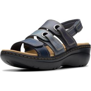 imageClarks Womens Merliah 2 Bali SandalNavy Combi Leather