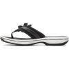 imageClarks Womens Brinkley Flora Flip FlopBlack