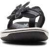 imageClarks Womens Brinkley Flora Flip FlopBlack