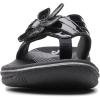imageClarks Womens Brinkley Flora Flip FlopBlack Patent
