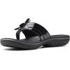 imageClarks Womens Brinkley Flora Flip FlopBlack Patent