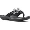 imageClarks Womens Brinkley Flora Flip FlopBlack Patent