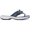 imageClarks Womens Brinkley Flora Flip FlopNavy