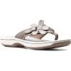 imageClarks Womens Brinkley Flora Flip FlopPewter