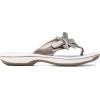 imageClarks Womens Brinkley Flora Flip FlopPewter