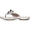 imageClarks Womens Brinkley Flora Flip FlopPewter