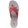 imageClarks Womens Brinkley Flora Flip FlopRed Synthetic