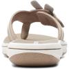imageClarks Womens Brinkley Flora Flip FlopTaupe Synthetic