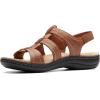 imageClarks Womens Laurieann Vine SandalDark Tan Leather