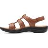 imageClarks Womens Laurieann Vine SandalDark Tan Leather