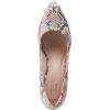 imageClarks Womens Linvale Jerica PumpNatural Snake Synthetic