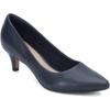 imageClarks Womens Linvale Jerica PumpNavy Leather
