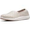 imageClarks Womens Breeze Emily SlipOnLight Taupe Synthetic