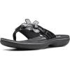 imageClarks Womens Brinkley Flora Flip FlopBlack Patent