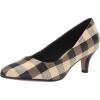 imageClarks Womens Linvale Jerica PumpBlack Plaid Synthetic