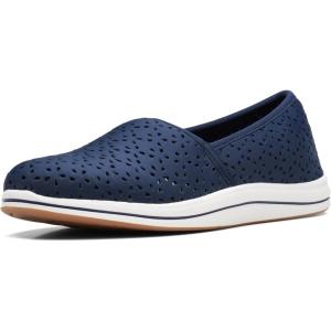 imageClarks Womens Breeze Emily SlipOnNavy Synthetic