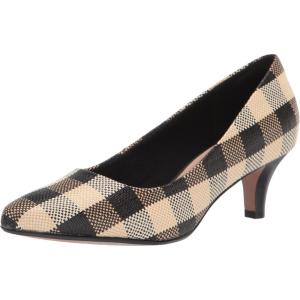 imageClarks Womens Linvale Jerica PumpBlack Plaid Synthetic