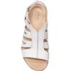 imageClarks Womens April Belle SandalWhite Leather
