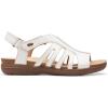 imageClarks Womens April Belle SandalWhite Leather