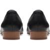 imageClarks Womens Block Heel LoafersBlack Leather
