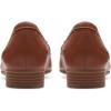 imageClarks Womens Block Heel LoafersCinnamon Leather