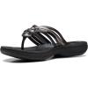 imageClarks Womens Breeze Coral Flip FlopBlack Combi