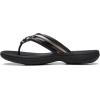 imageClarks Womens Breeze Coral Flip FlopBlack Combi
