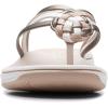 imageClarks Womens Breeze Coral Flip FlopMetallic Combi