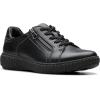 imageClarks Womens Caroline Janna SneakerBlack Leather