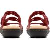 imageClarks Womens Laurieann Ruby SandalRed Leather