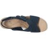 imageClarks Womens Nerisa West Heeled Sandal Navy Nubuck 55