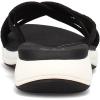 imageClarks Womens Roseville Bay Flat SandalBlack Textile