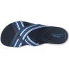 imageClarks Womens Roseville Bay Flat SandalDark Navy Textile