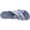 imageClarks Womens Roseville Bay Flat SandalDenim Blue