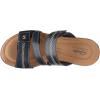 imageClarks Womens Roseville Bay Flat SandalNavy Leather