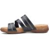 imageClarks Womens Roseville Bay Flat SandalNavy Leather