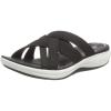 imageClarks Womens Roseville Bay Flat SandalBlack