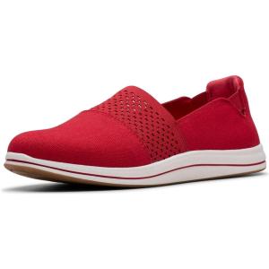 imageClarks Womens Breeze Vibe CloudSteppers Slip On LoaferCherry