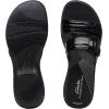 imageClarks Womens Breeze Piper Slide SandalBlack Patent