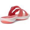 imageClarks Womens Breeze Piper Slide SandalBrt Coral