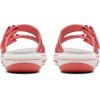 imageClarks Womens Breeze Piper Slide SandalCoral