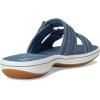 imageClarks Womens Breeze Piper Slide SandalDark Denim