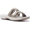 imageClarks Womens Breeze Piper Slide SandalLight Taupe