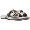 imageClarks Womens Breeze Piper Slide SandalPewter